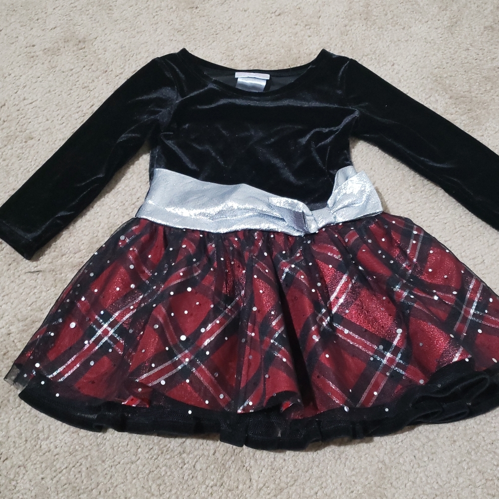 Dress iris and ivy. Black and red. Size 18 months